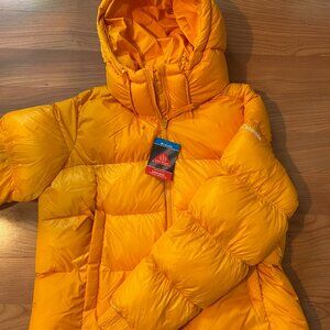 Firm. BNWT Columbia Pike Lake Omni Hooded Puffer Coat Jacket. Yellow Women's XL
